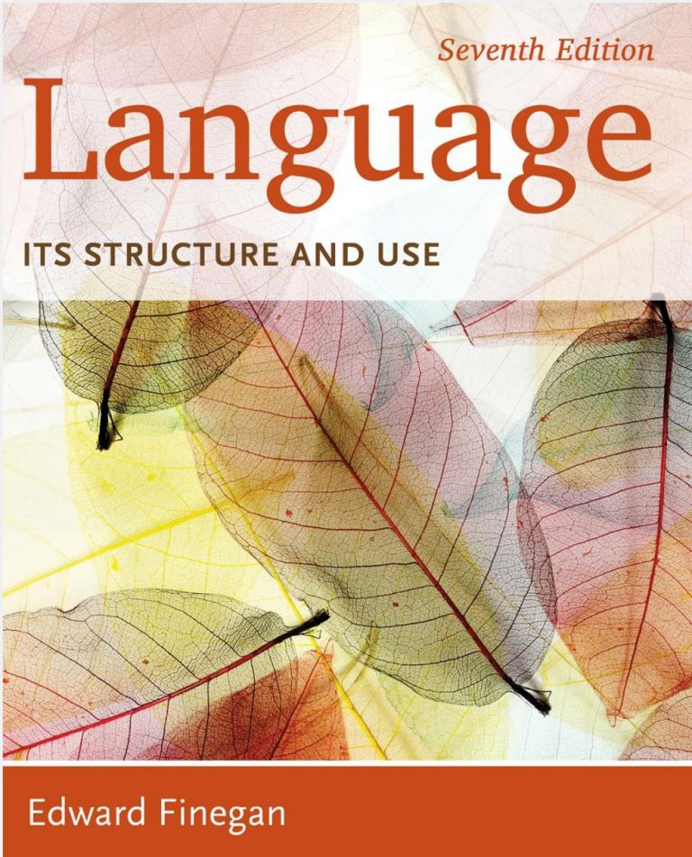 Language and its structure