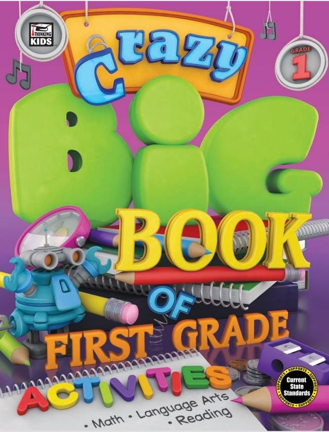 CRAZY BIG BOOK OF FIRST GRADE