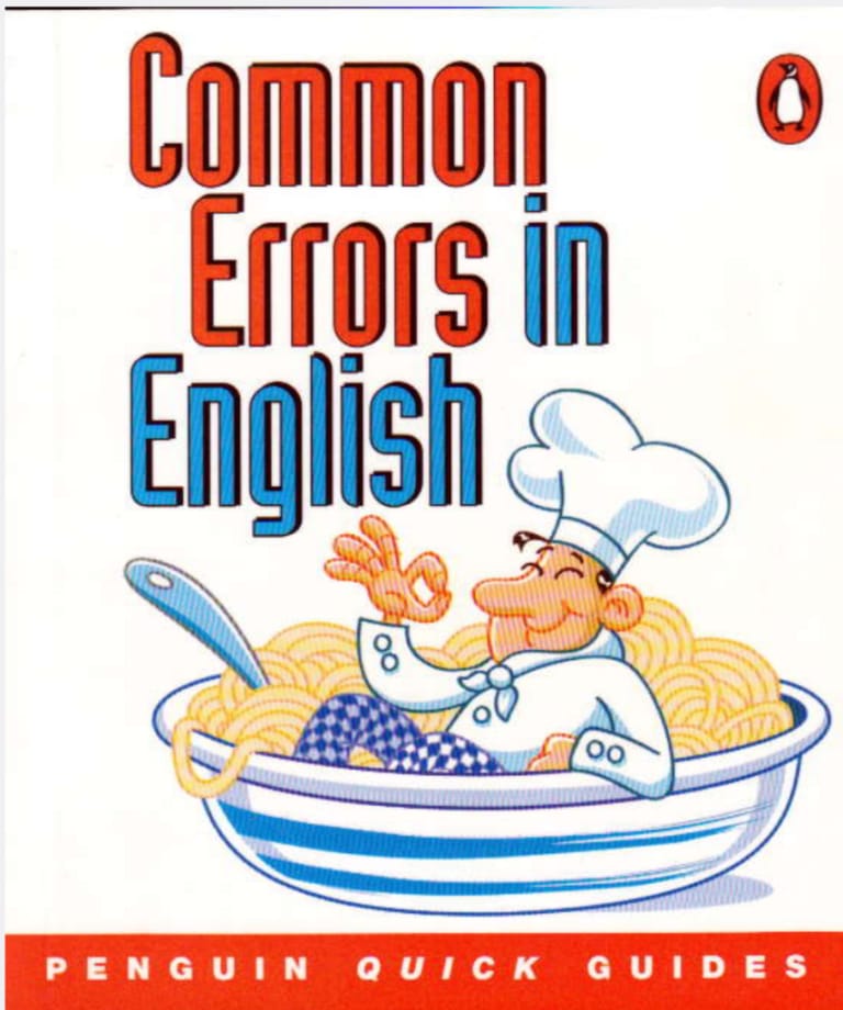 Common Error in English