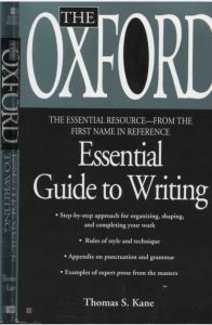 OXFORD ESSENTIAL Guide Writing