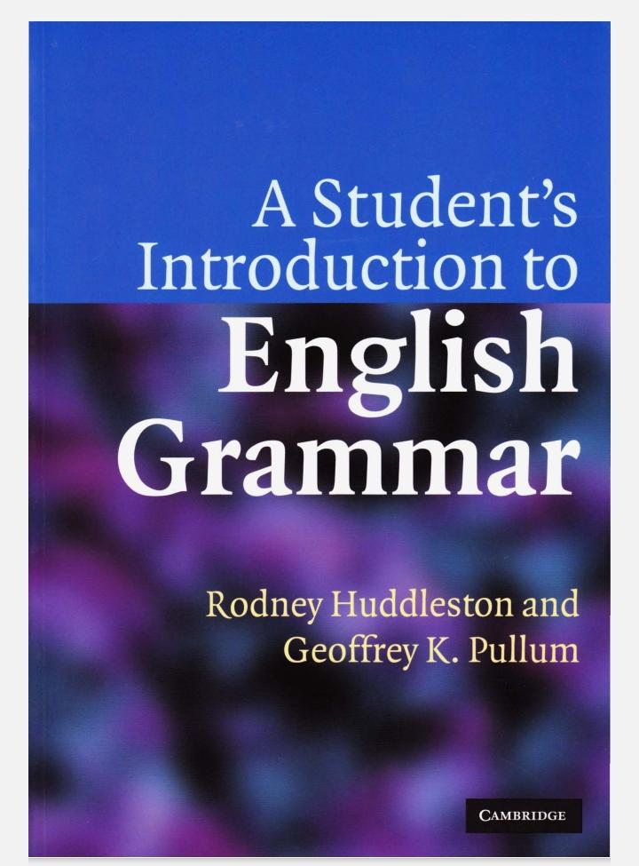 A STUDENT INTRODUCTION OF ENGLISH GRAMMAR