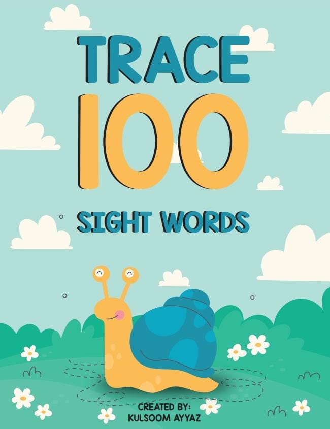 TRACE 100 SIGHT WORDS